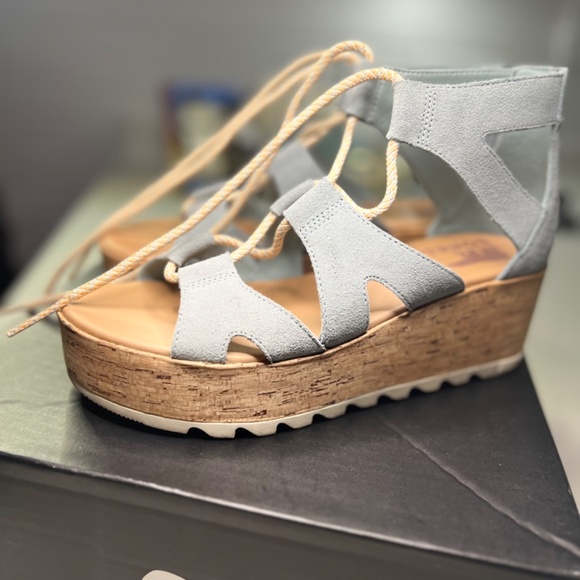 Sorel Cameron Lace-Up Suede Ghillie Gladiator Sandals - Picture 5 of 12